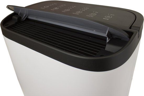AIR AND ME Evel Adsorptie Luchtontvochtiger 7L/dag – 40m² – Werkt vanaf 0°C – 2,5L Reservoir – Wasdroogfunctie – HygroSmart® – Continue Afvoer – 650W
