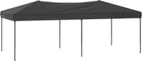 vidaXL Partytent inklapbaar 3x6 m antracietkleurig
