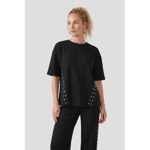 Anytime T-shirt zwart
