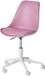 Vertbaudet Chaise de bureau enfant à roulettes roses