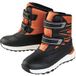 PEPPERTS! Bottes d'hiver pour enfants avec doublure chaude (Noir, 35)