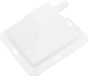 Merkloos / Sans marque Airco Condensafvoerbak - Lekbak Airco - Droge Ruimte Houden - Eenvoudige Installatie - 12 x 12 cm - Wit