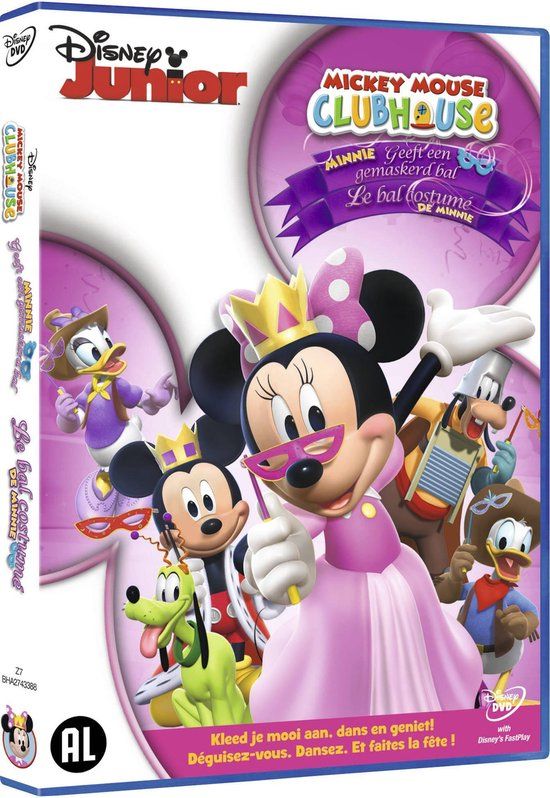 Mickey Mouse Clubhouse - Minnie geeft een gemaskerd bal (DVD)
