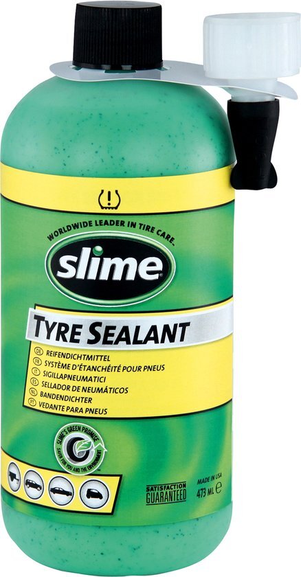 Slime buitenband lekpreventie groen 473 ml