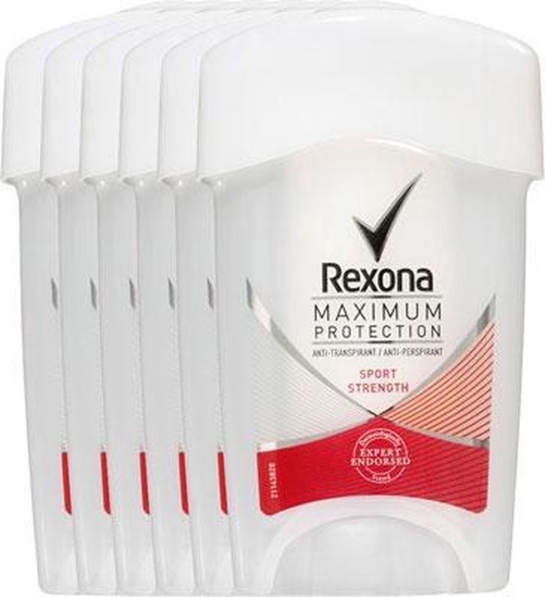Rexona Deodorant Stick Women Maximum Protection Sport Strength Voordeelverpakking