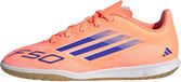 adidas Performance F50 Club Indoor Voetbalschoenen Kinderen - Oranje - Maat 32