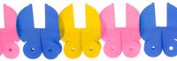 Folat Bv Babyshower Feestje Slinger Papier Multi 6 Meter