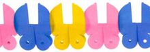 Folat Bv Babyshower Feestje Slinger Papier Multi 6 Meter