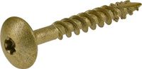 De The Hillman Group 47873 1/4-inch x 2-inch Star Drive Construction Lag Screw, 250-Piece