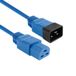 ACT Netsnoer C20 - C21 IEC60320 blauw 2 m