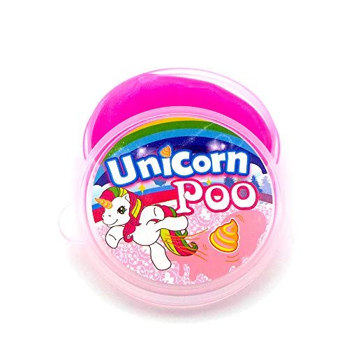The Glowhouse Unicorn Poo Putty Toy UK - 5060622240456