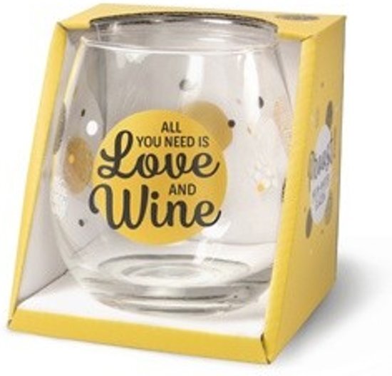 Miko Products Wijn - Waterglas Love Proost