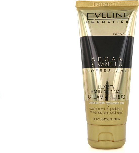 Eveline Cosmetics Argan & Vanilla Professional Luxury Hand & Nail Cream Serum 100ml