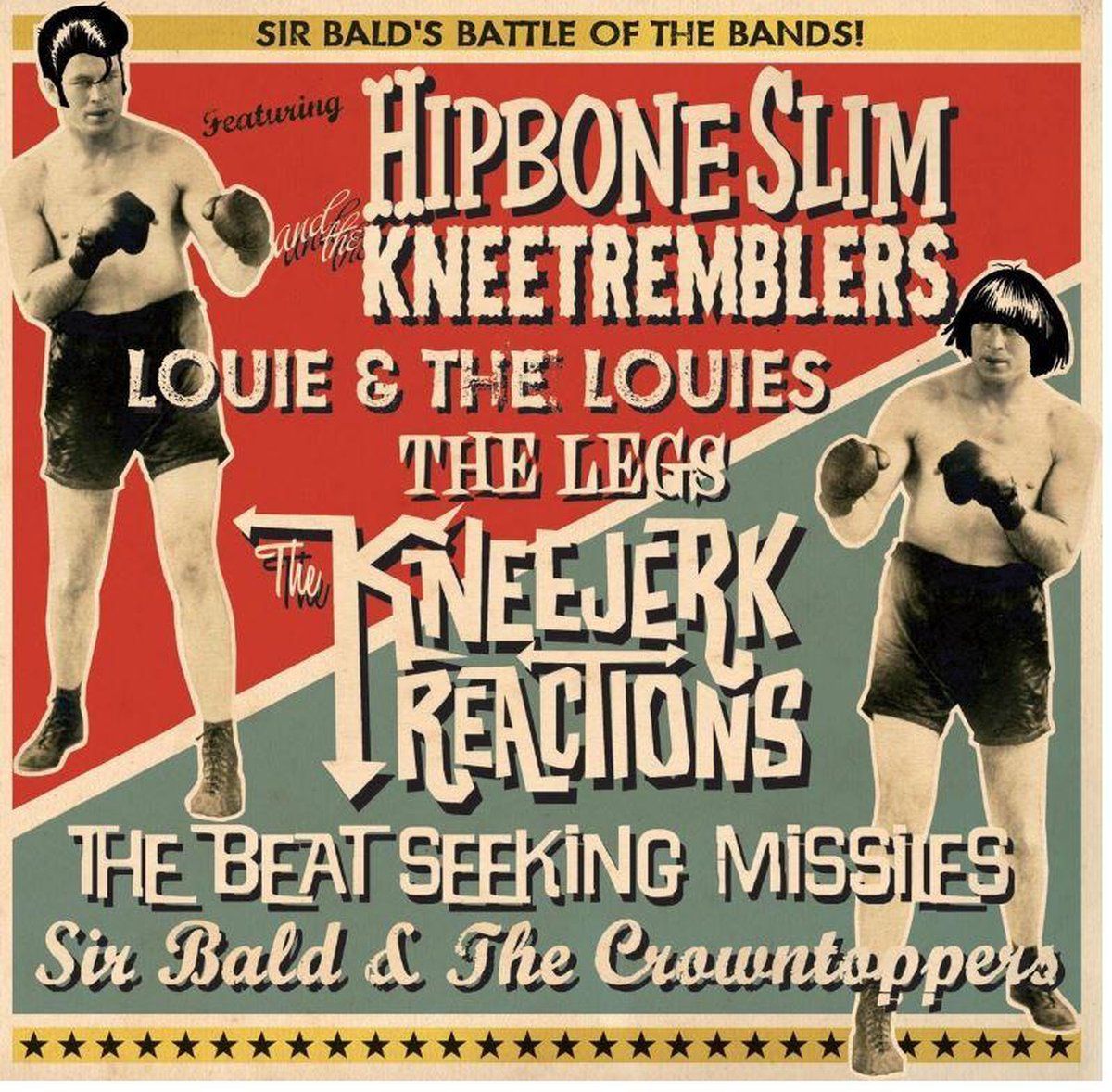 Sonic Rendezvous Sir Bald Diddley - Battle Of The Bands (LP)