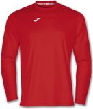 Joma Combi Voetbalshirt Lange Mouw Heren - Rood | Maat: L