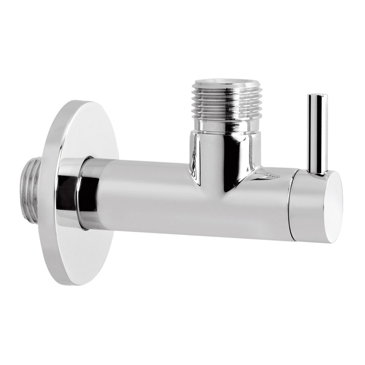 hotbath Hoekstopkraan Cobber Rond Verouderd Messing met Filter - 8719638616492