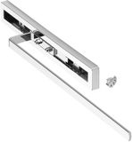 SOTECH handdoekuittrekelement ELEGANCE chroom 1-armig 325 mm ingestoken, 470 mm uitgeschoven handdoekhouder