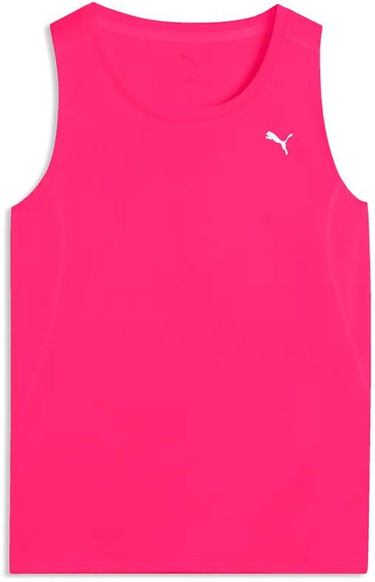 Puma Dames Run Velocity Tank Poly - Roze - Maat L
