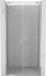 Mexen Exo porte de douche double battant 100 cm, transparent, chrome