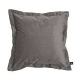 Chic Home Velvet kussensloop PAOLO 45 x 45 cm grijs