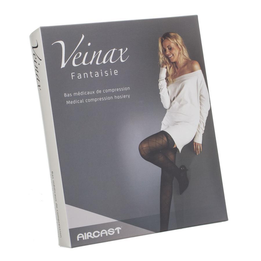 Veinax Panty Kleine Diamant Zwart Klasse 2 T 3 1 stuks