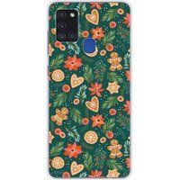 1001 coques Samsung Galaxy A21S pain d epice bedrukt siliconen hoesje