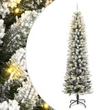 VidaXL Kunstkerstboom met 150 LED's en sneeuw 120 cm