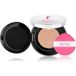 Flormar K-Spirit Cover Up Cushion Foundation, natuurlijke afwerking, hoge dekking en langdurige dekking, met zwarte truffelextract, voor een gelijkmatige teint, 002, porselein, 15 g