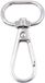 Push Gate Bague ovale avec fermoir pince de crabe - Argent - 20 pièces