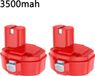 StarTech Accupack Accupack voor elektrisch gereedschap - 14,4V Ni-MH vervangingsaccu - 3,5Ah - compatibel met PA14 1420 1422 6281D - set van 2 stuks