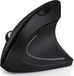 Logitech Souris verticale ergonomique sans fil, noire, avec Bluetooth et USB 2.4G