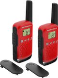 Motorola TALKABOUT T42 Twin Pack - Noir, Rouge