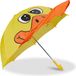 Jumada's Paraplu pour enfant - Jaune - 73 cm - Avec canard et bec
