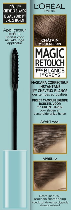 L'Oréal Magic Retouch Precision mascara - Middenbruin