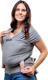 Cuddlebug Elastische draagdoek grijs