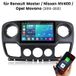 JUNSUN autoradio 10 pouces Linux avec CarPlay sans fil et Android Auto, Bluetooth, FM, USB, convient pour Opel Movano B et Renault Master 3 (2010-2021)