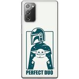 ERT GROUP mobiel telefoonhoesje voor Samsung GALAXY NOTE 20 origineel en officieel erkend Star Wars patroon Baby Yoda 034 aangepast aan de vorm van de mobiele telefoon, hoesje is gemaakt van TPU