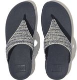 FitFlop Dames teenslippers Lulu Shimmerweave teenslippers met teenband GO1
