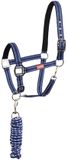 Premiere Roberto Cavalli S.p.A. Halster en touwset Premiere blauw lint Maat Shetlander
