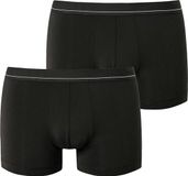 Schiesser Boomstam Zuiver Micro Boxershorts Zwart Mannen M