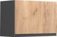 Vicco R-Line Hangkast – 60 cm J-vorm, plat Krachtige eik goud