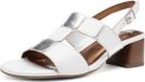 ara Sandaal Riva wit zilver