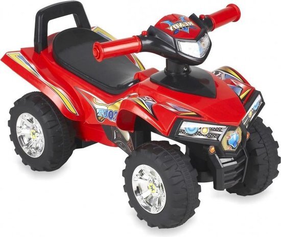 Baby Mix sportieve loopauto rood