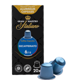 Gran Maestro Italiano Decaffeinato - 20 koffiecups