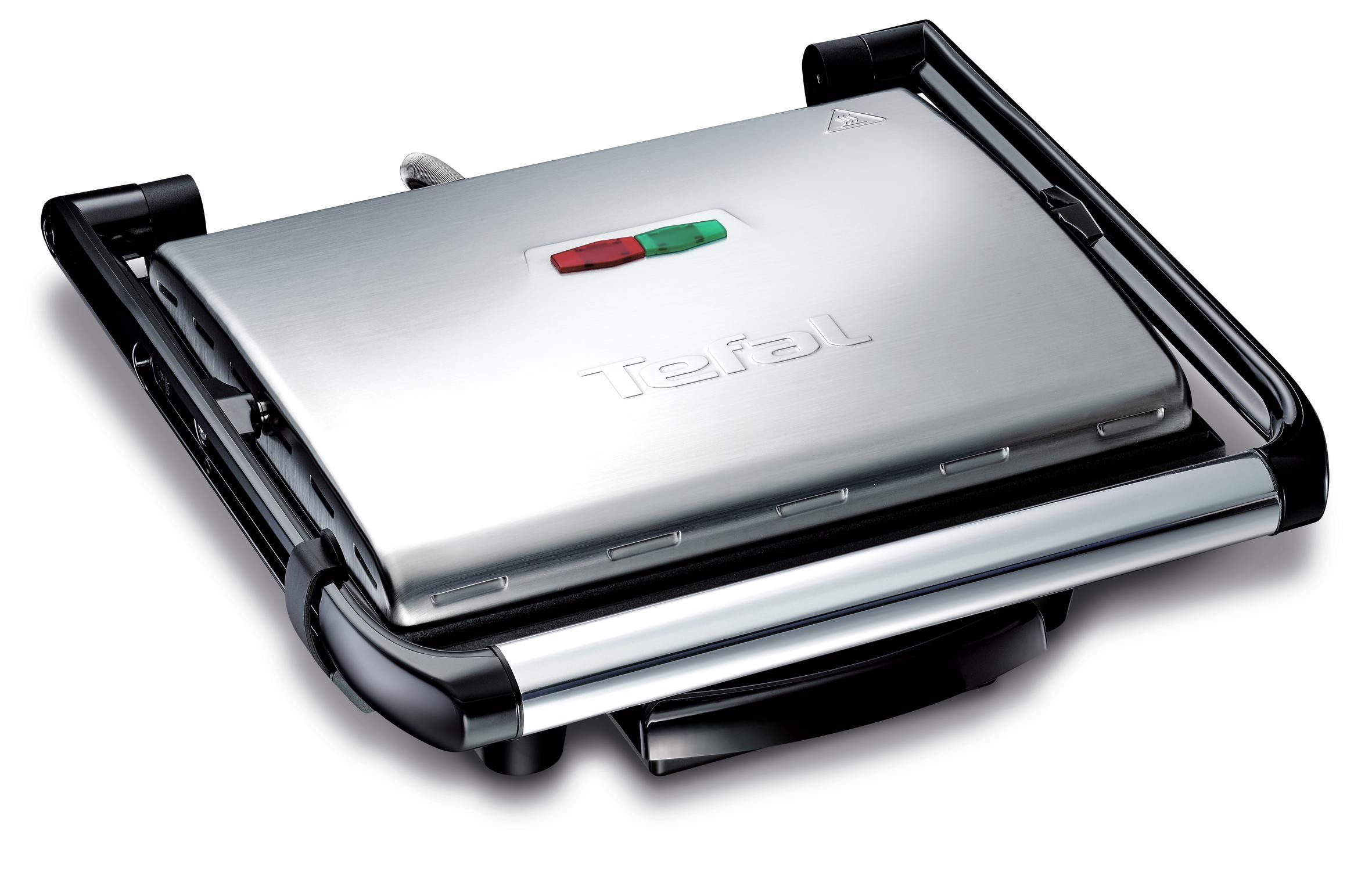 Tefal GC241D Contactgrill - Zwart/Zilver