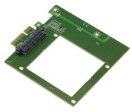 KALEA-INFORMATIQUE PCIe x4 Gen 5.0 16GB/s controllerkaart voor PCIe NVMe U.2 U2 68-pin SFF-8639 SSD. Directe montage op kaart zonder kabel.
