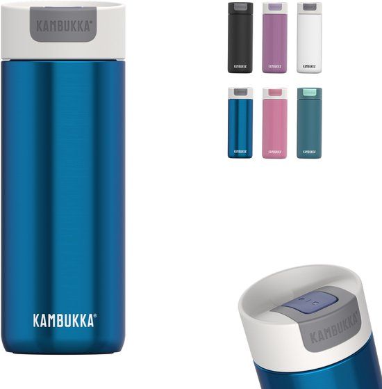 Kambukka Olympus Thermosbeker - 500 ml - Blue Moon