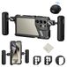 NEEWER S24 Ultra videokooi Rig stabilisator met Quick Release-zijgreep, bluetooth-ontspanner, adapter filter 67 mm, achterplaat lens 17 mm, lensadapter T-bevestiging, PA042