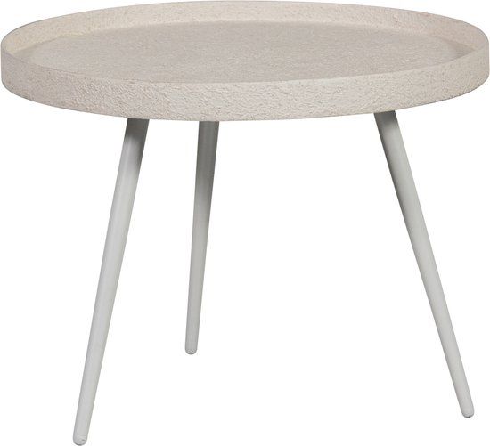 WOOOD Bounds Bijzettafel - Hout/Metaal - Naturel - 44x58x58