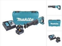 Makita DJR 186 RTK accu reciprozaag 18 V + 2x accu 5.0 Ah + lader + koffer